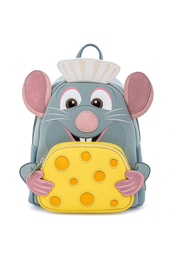 Loungefly Disney Pixar Ratatouille Chef Cosplay Womens Double Strap Shoulder Bag Purse