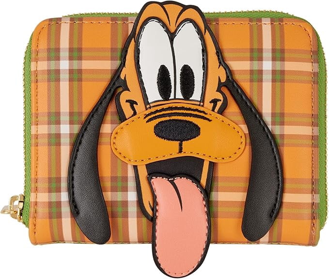 Loungefly Disney Pluto 95Th Anniversary Zip Around Wallet