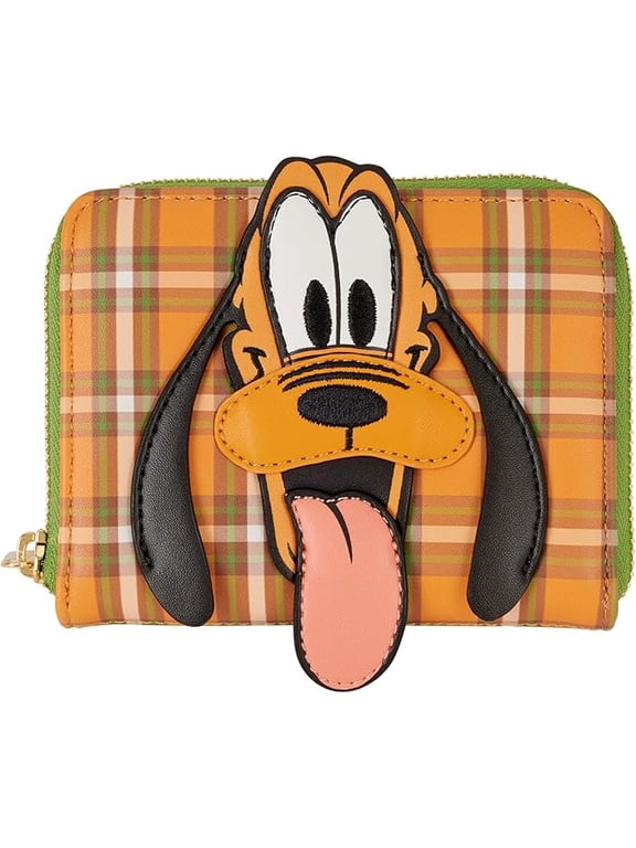 Disney Pluto 95Th Anniversary Zip Around Wallet