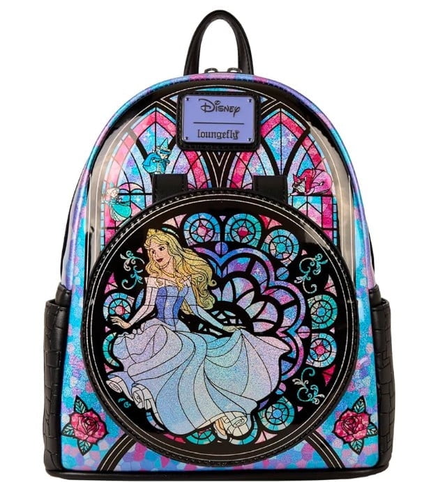 Loungefly Disney Princess Stained Glass Sleeping Beauty Mini