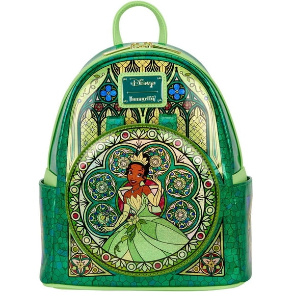 Loungefly Disney Princess Stained Glass Tiana Mini Backpack