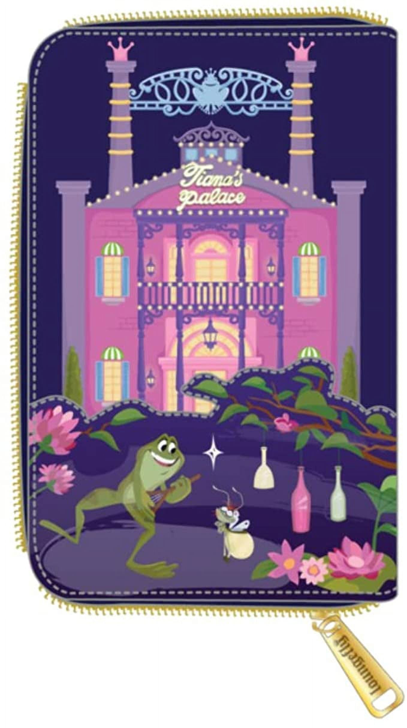 Loungefly Disney Princess and the Frog Tiana's Place Zip Around Wallet