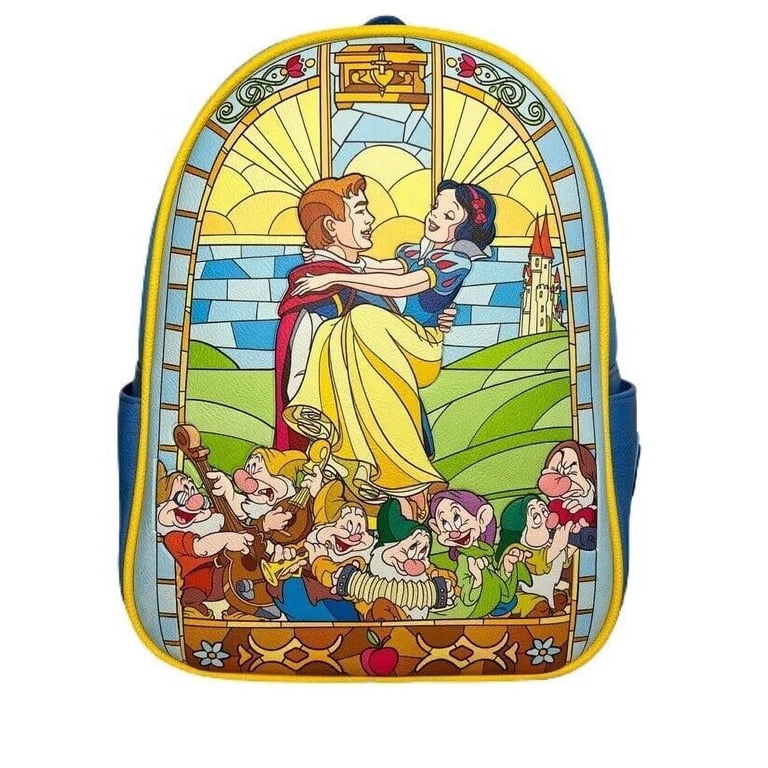 Loungefly Disney Snow White Stained Glass Mini Backpack  display picture 1