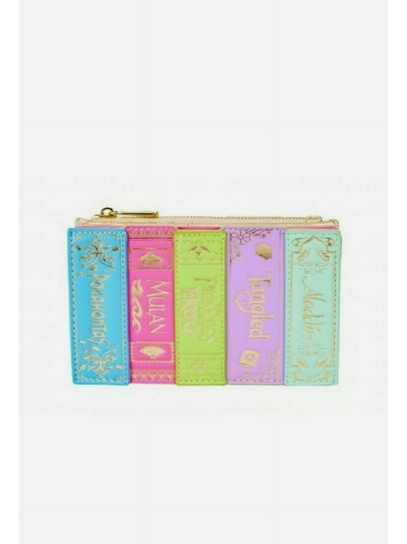 Loungefly Disney Stitch Shoppe Princess Books Volume Flap Wallet