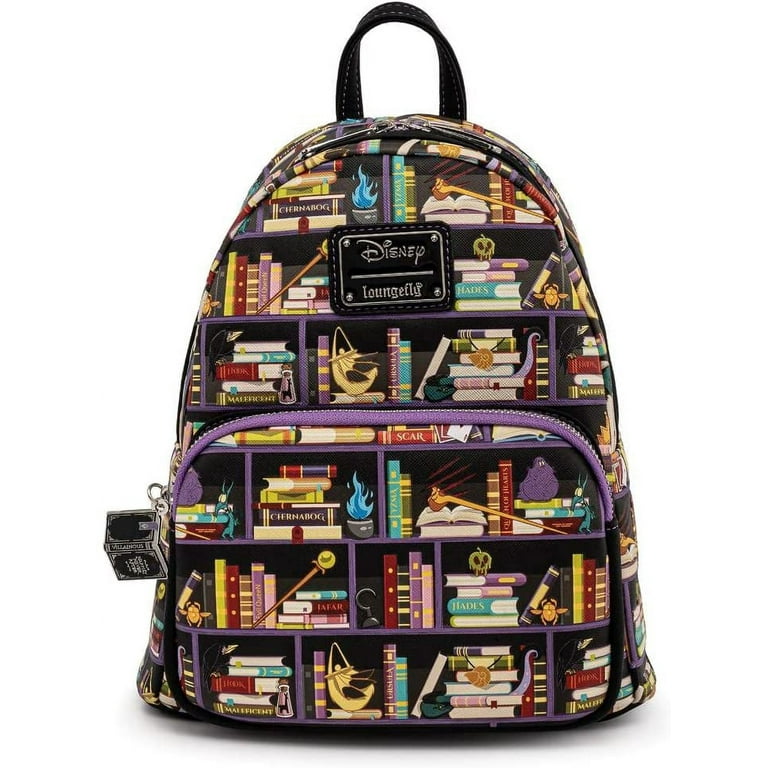 Loungefly Disney Villains AOP Mini Backpack