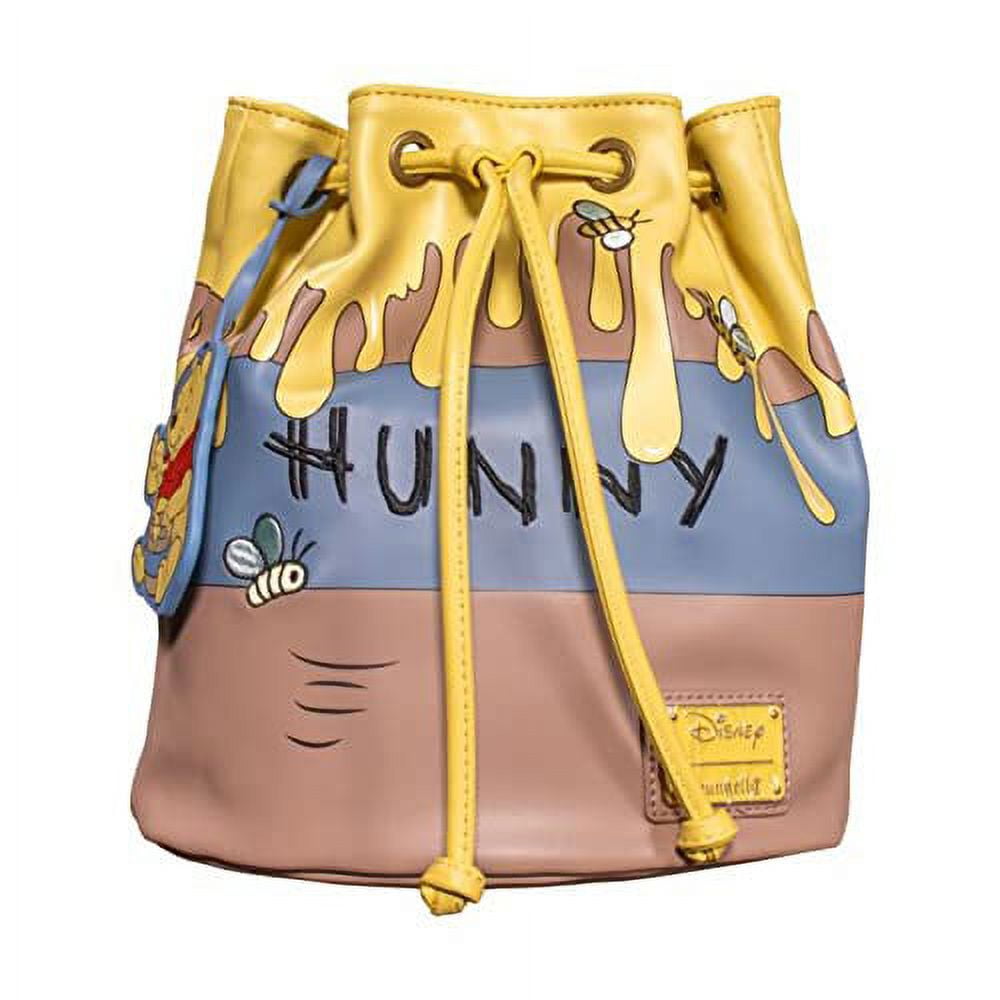 Loungefly Convertible Bucket Backpack - Winnie The Pooh 95th Anniversary Honeypot