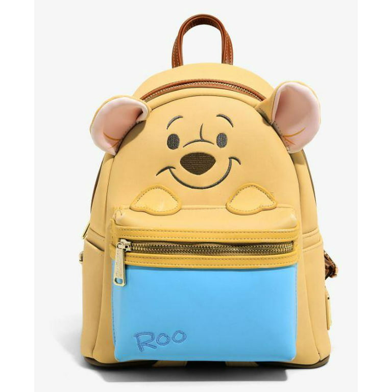 Disney Mini Bucket Bag Cute Cartoon Winnie the Pooh PU Female