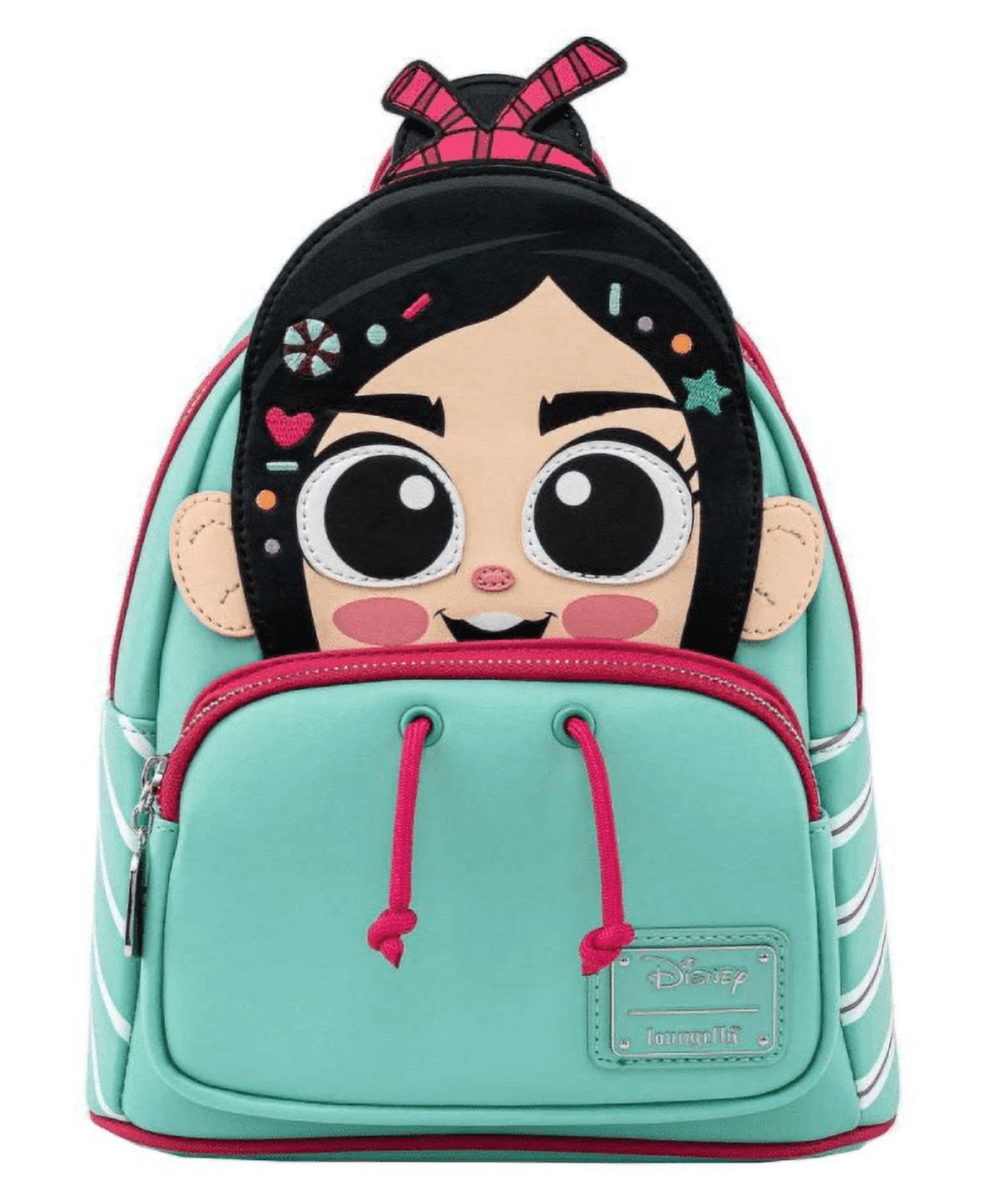 Disney Wreck-It Ralph Vanellope Cosplay Womens Double Strap Shoulder Bag Purse Loungefly Disney Wreck-It Ralph 2: Ralph Breaks The Internet  main image 4