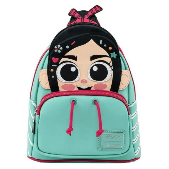 Loungefly Disney Wreck-It Ralph Vanellope Cosplay Womens Double Strap Shoulder Bag Purse