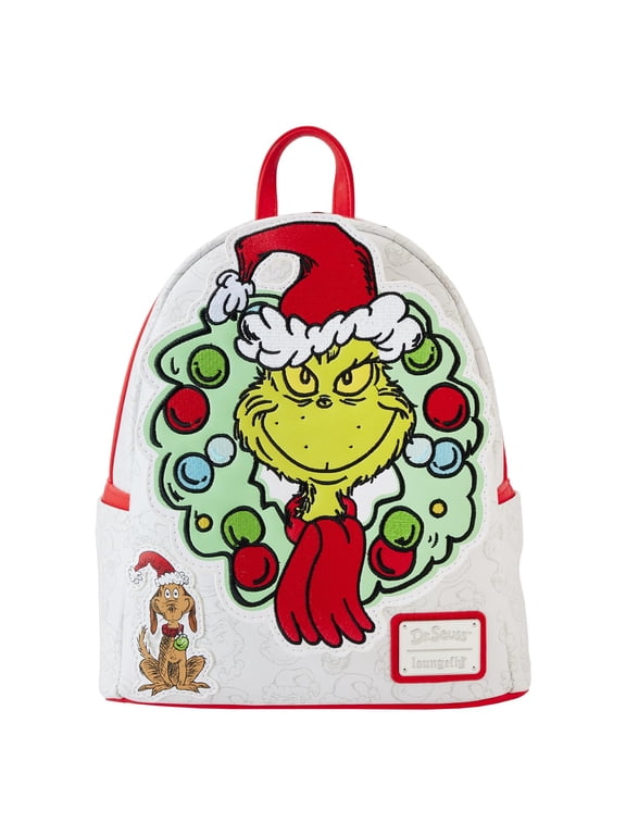 Dr. Seuss The Grinch (2023) Loungefly Mini Backpack Bag Purse