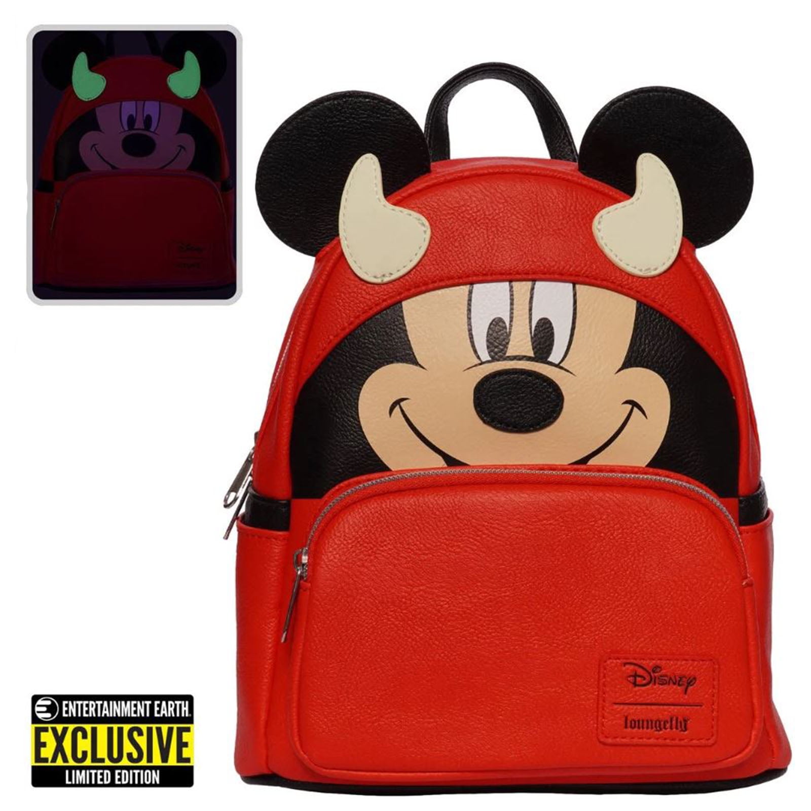 Loungefly Disney Exclusive Devil Donald Duck Mini Backpack NEW IN STOCK