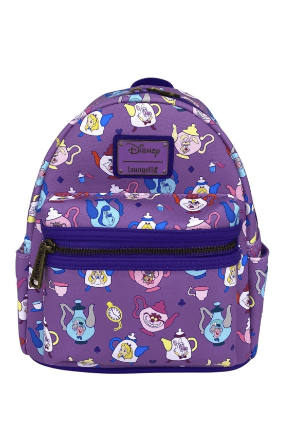 Exclusive Alice in Wonderland Tea Pots Double Strap Shoulder Bag
