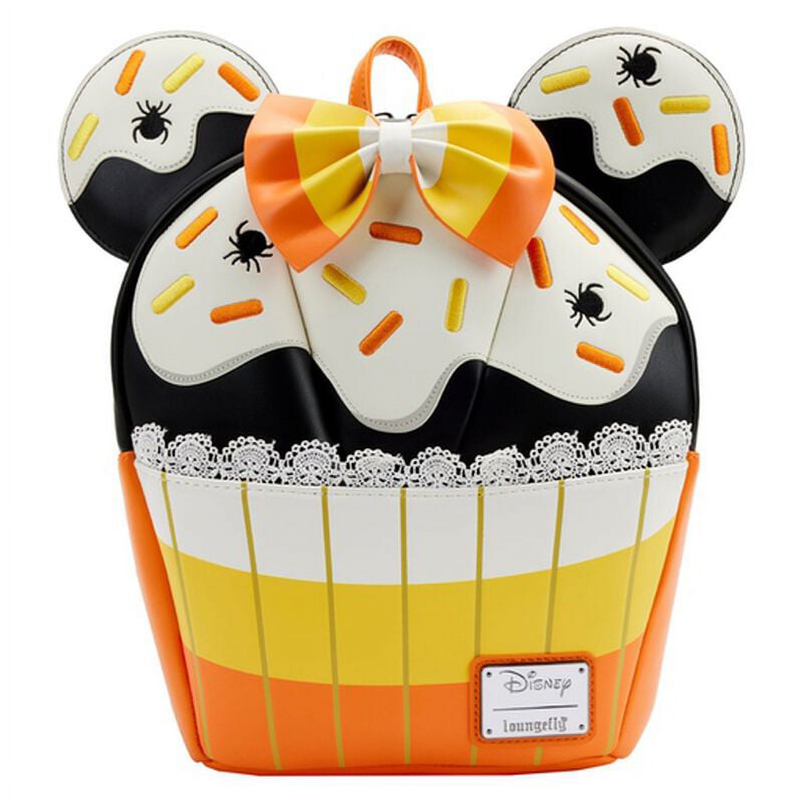 Loungefly Exclusive Minnie Mouse Candy Corn Cupcake Glow Mini