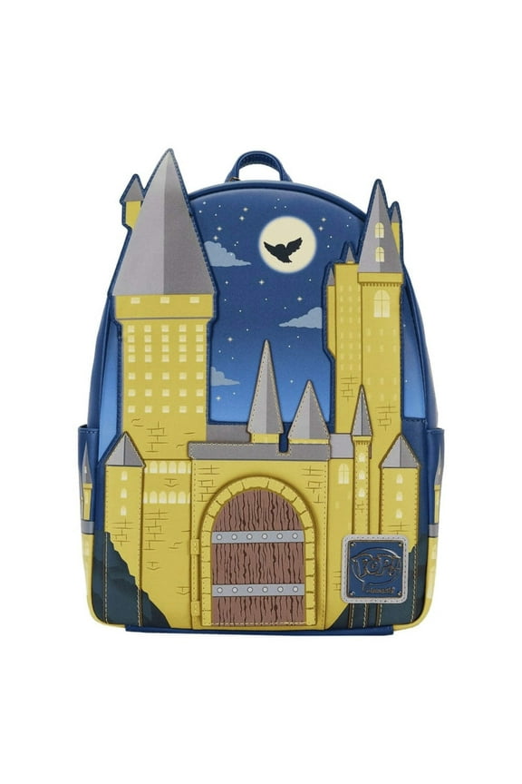 Loungefly Funko POP! Wizarding World Harry Potter Hogwarts Mini Backpack (GITD) (Limited to 4000 Pieces)