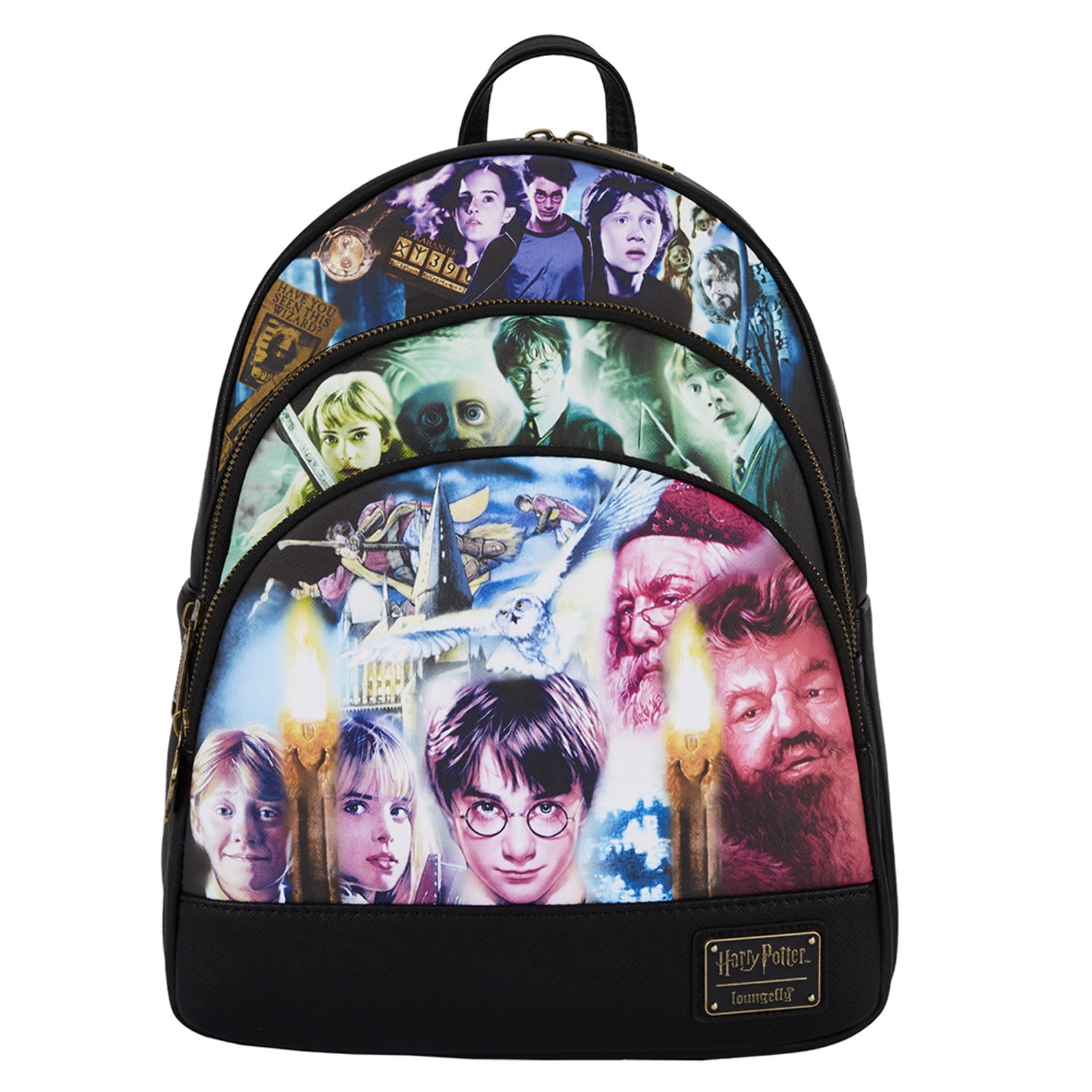 Loungefly Harry Potter Double Strap Shoulder Bag/Backpack Loungefly - Brandclub - Loungefly Harry Potter Hedwig  main image 3