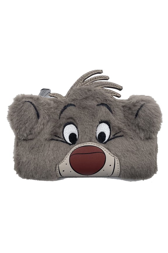 Jungle Book Baloo Bear Plush Cosplay Flap Wallet Y101