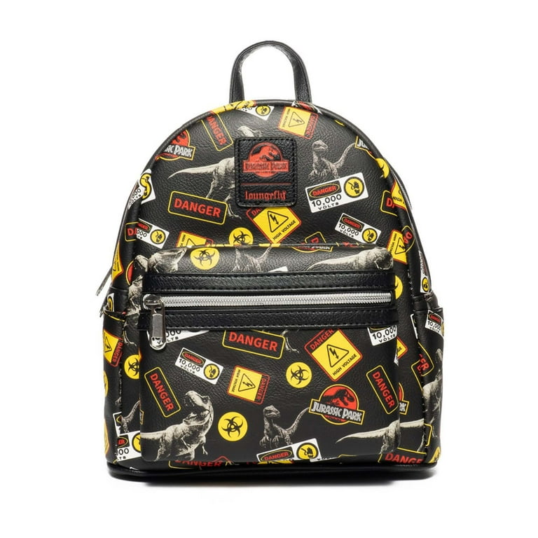 Loungefly Jurassic Park Warning Signs Mini Backpack Walmart
