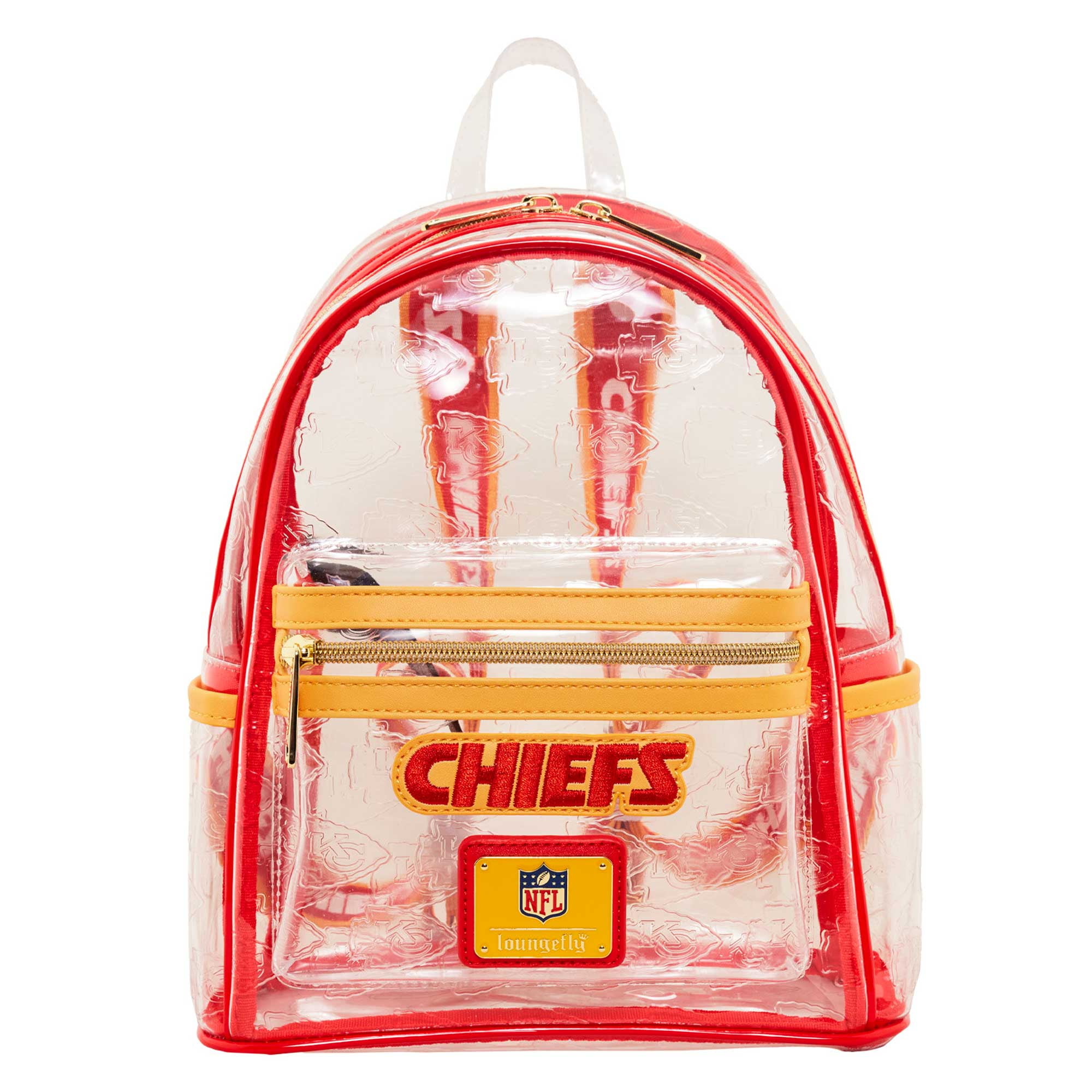 Loungefly Kansas City Chiefs Clear Mini Backpack - Walmart.com