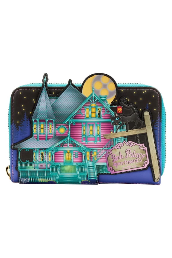Laika Coraline Glow-in-the-Dark House Zip Around Wallet A101