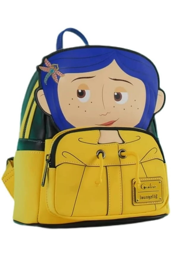 : Laika Coraline Raincoat Cosplay Mini Backpack