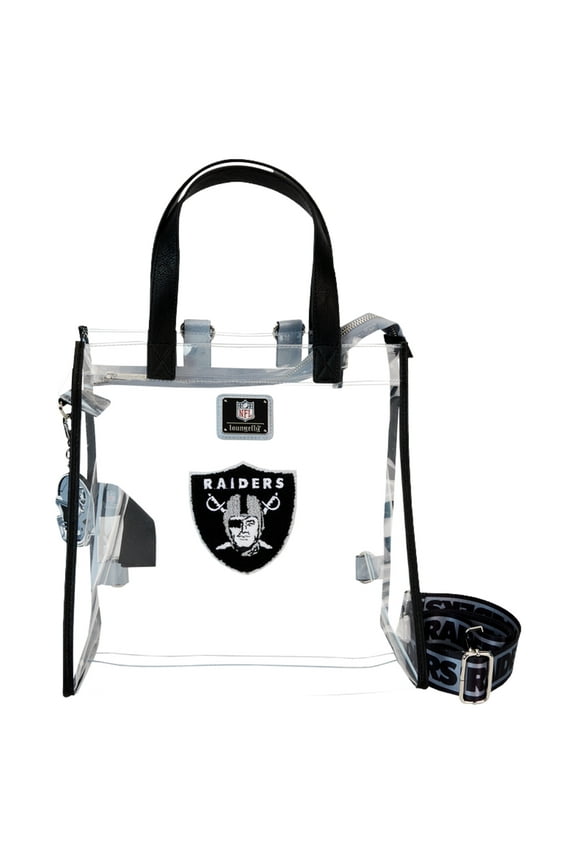 Las Vegas Raiders Clear Convertible Backpack & Tote Bag
