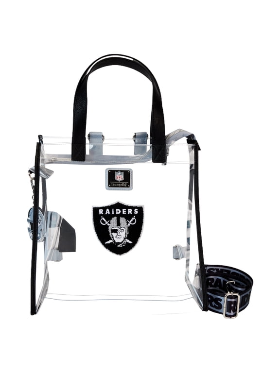 Las Vegas Raiders Clear Convertible Backpack & Tote Bag