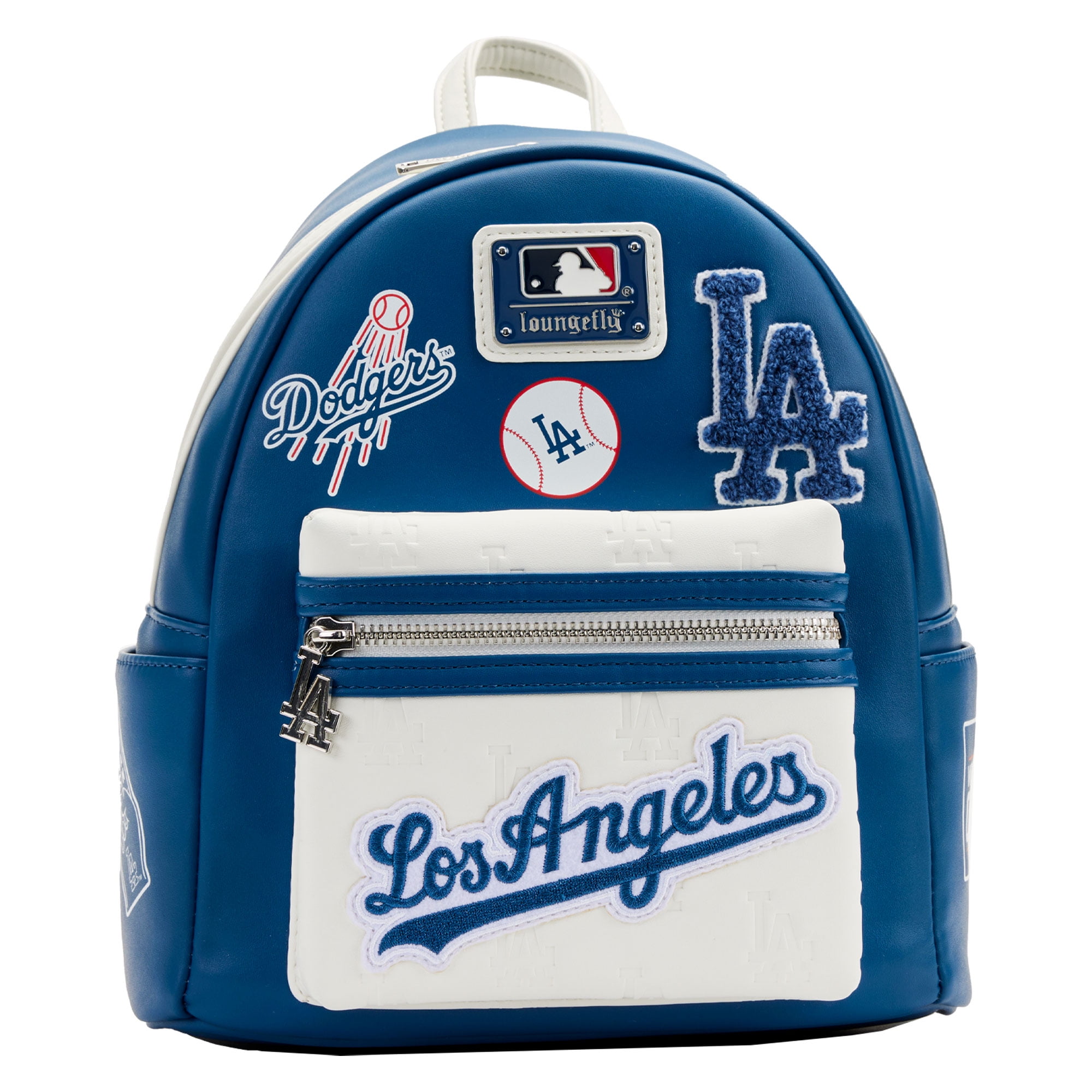 Loungefly MLB Angels Backpack Mini Los Angeles Baseball Patches LOS ANGELES ANGELS LOUNGEFLY MINI BACKPACK – JR main image 4