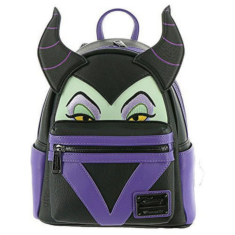 Maleficent 11″ Faux Leather Mini Backpack – Ribbon