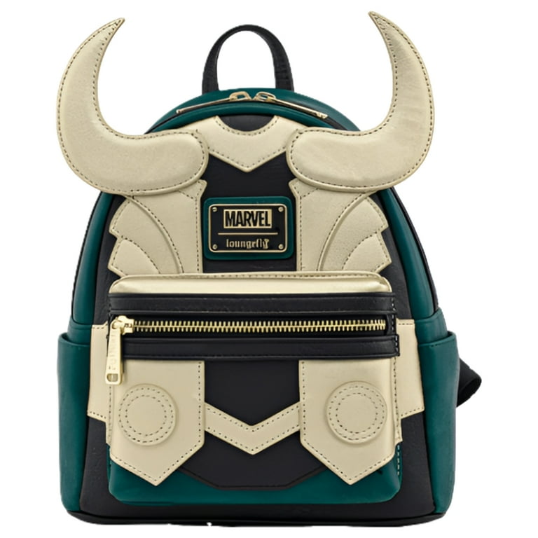 Loungefly Marvel Loki Cosplay Faux Leather Womens Double Strap