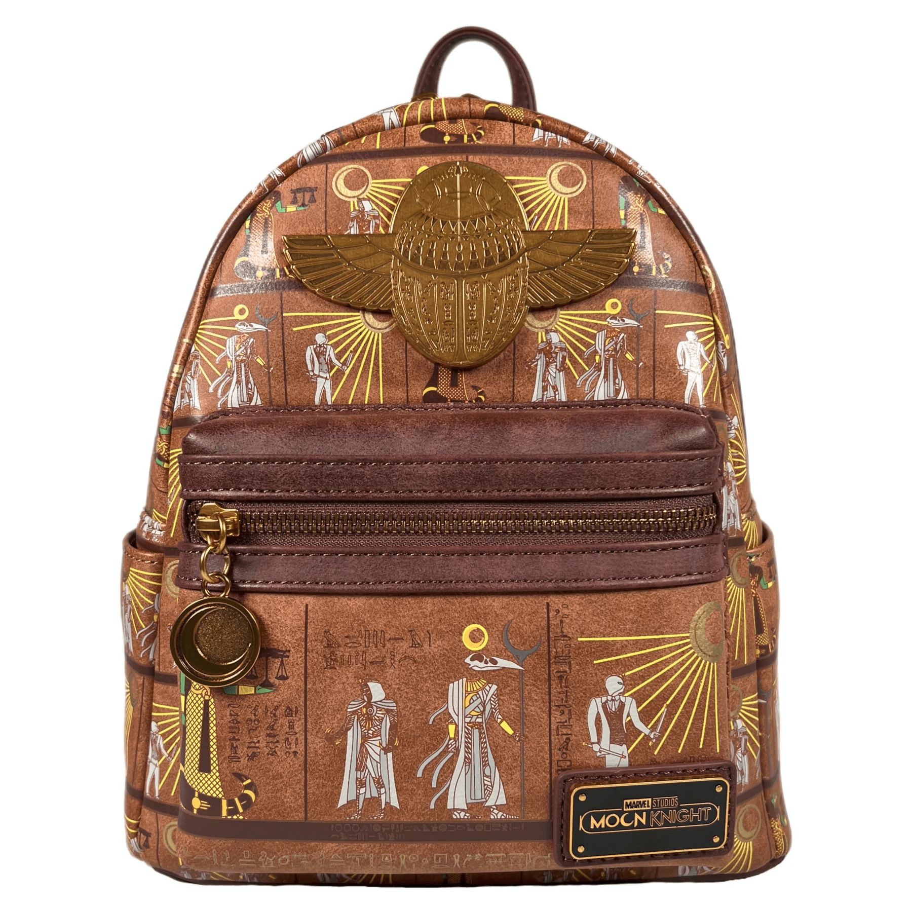 Loungefly Marvel Moon Knight Hieroglyphics Mini Backpack