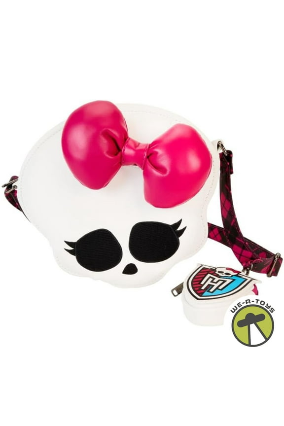 Monster High Skullette Figural Crossbody with Coin Bag Loungefly