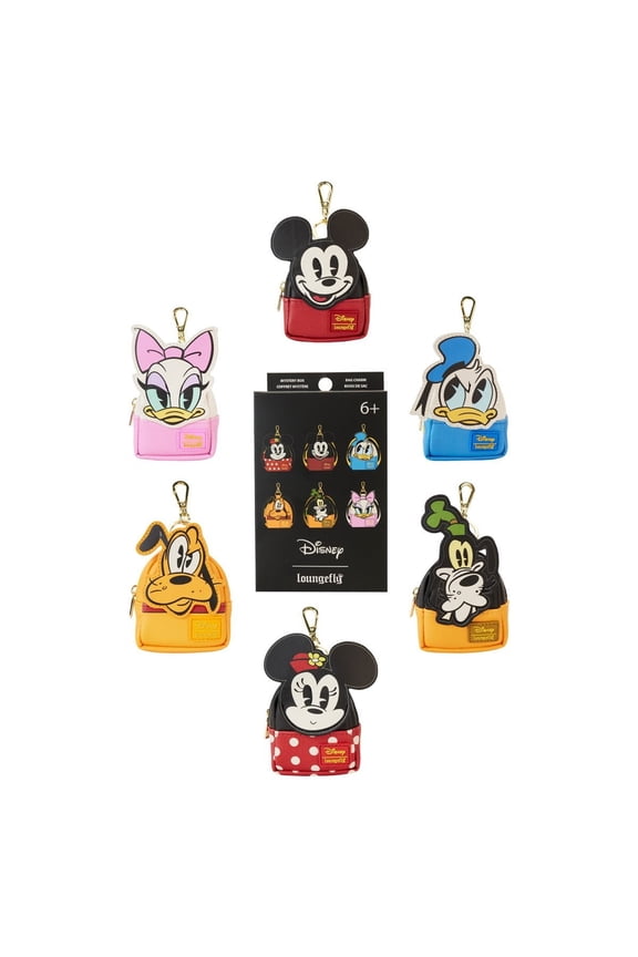 Mickey and Friends Mini-Backpack Mystery Key Chain