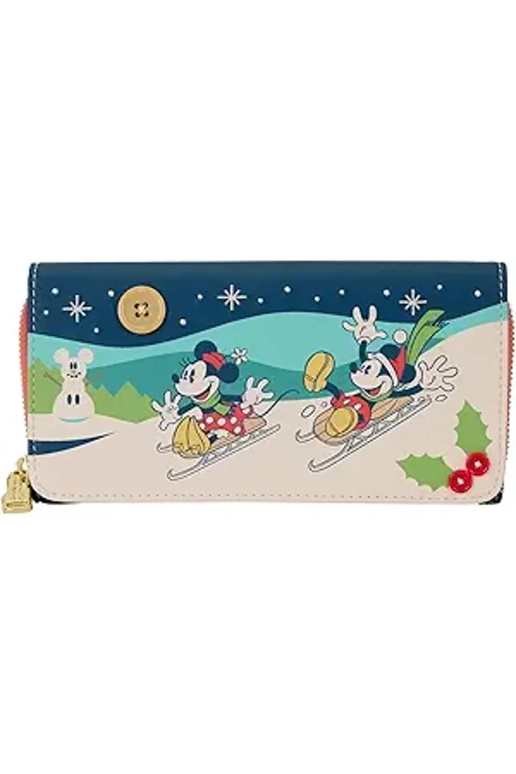Mickey and Minnie Holiday Wallet