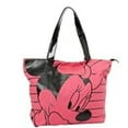 thumbnail image 1 of Loungefly Minnie Mouse Pink & Black Tote Bag, 1 of 3