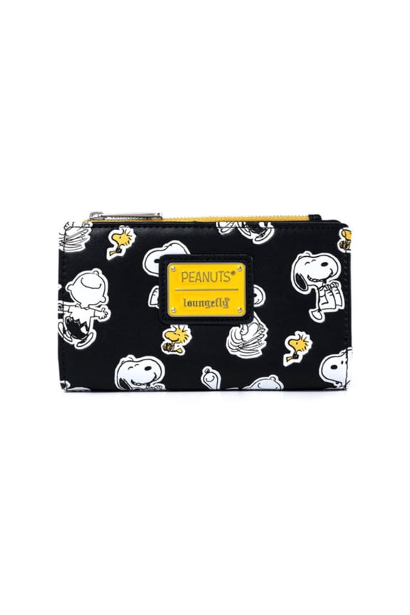 Peanuts Snoopy and Woodstock All Over Print Wallet