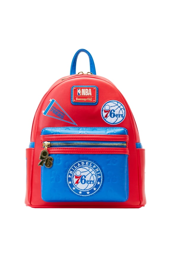 Philadelphia 76ers Patches Mini Backpack