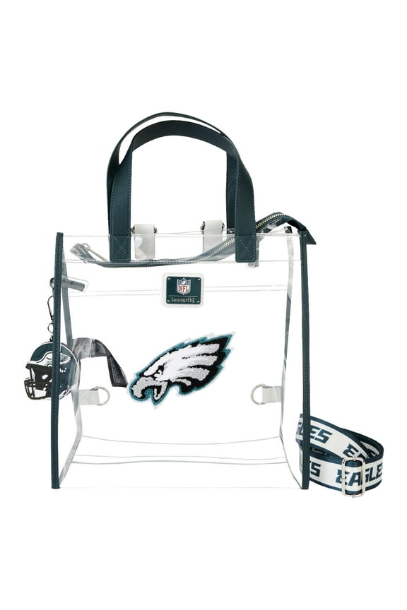 Philadelphia Eagles Clear Convertible Backpack & Tote Bag