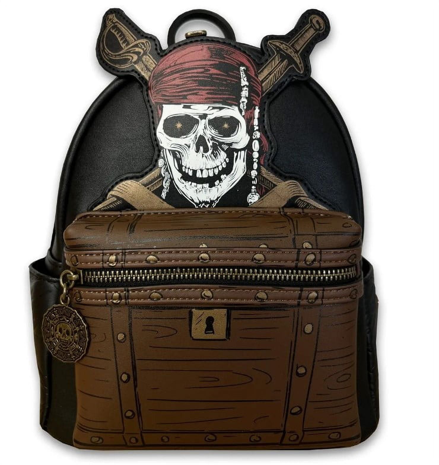 Loungefly Pirates of the Caribbean Dead Men Tell No Tales Mini Backpack