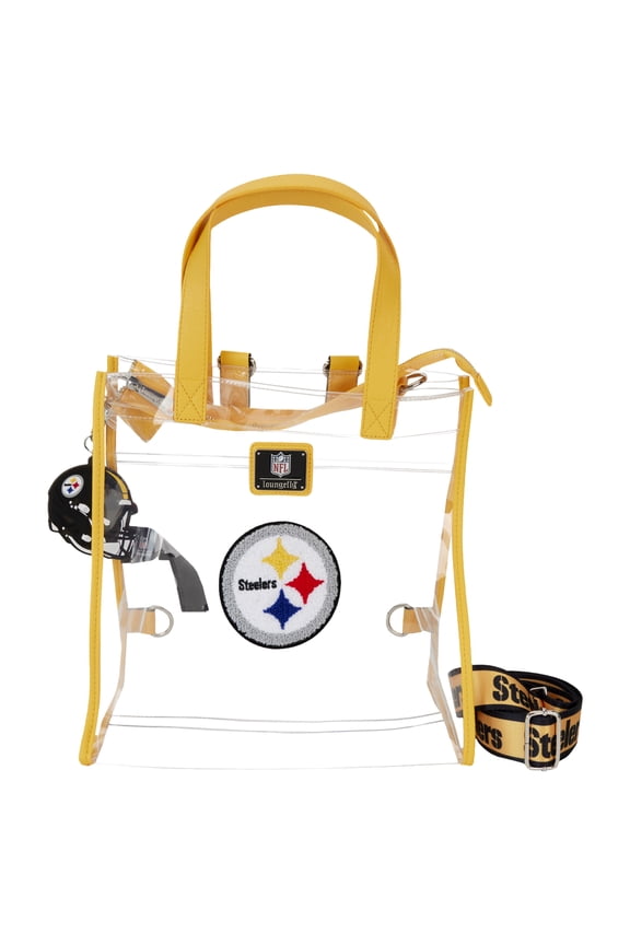 Pittsburgh Steelers Clear Convertible Backpack & Tote Bag