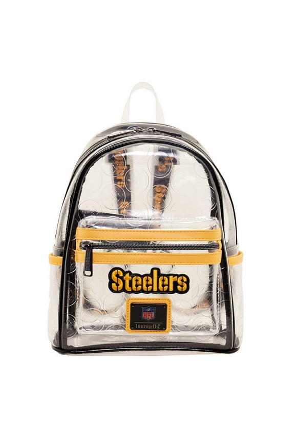 Pittsburgh Steelers Clear Mini Backpack