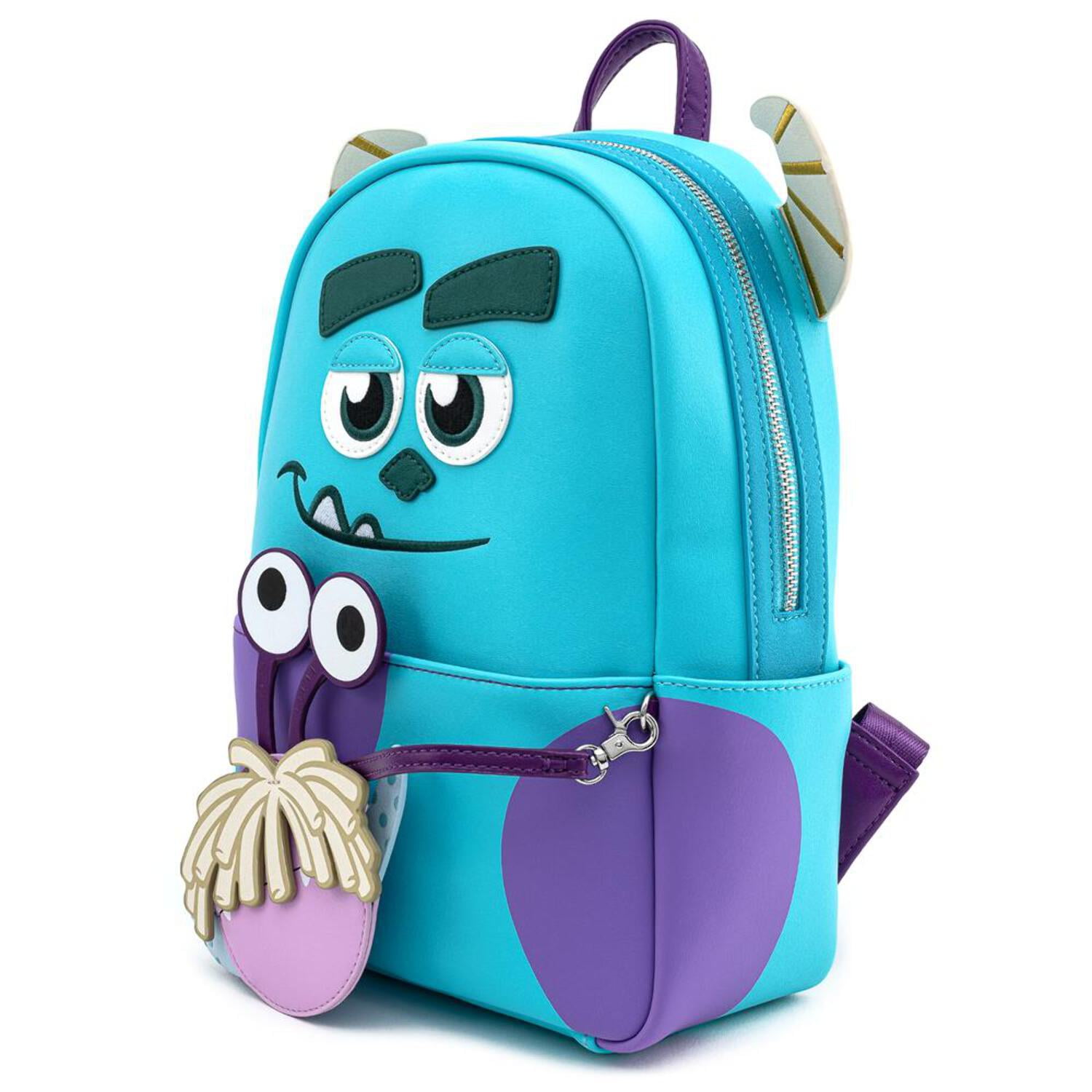UNKNOWN CC Loungefly Pixar Monsters Inc Sulley Cosplay Mini Backpack W/Boo Coin Purse