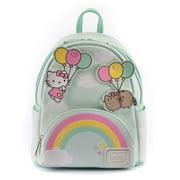 Loungefly Pusheen x Hello Kitty - Balloons and Rainbow Mini Backpack