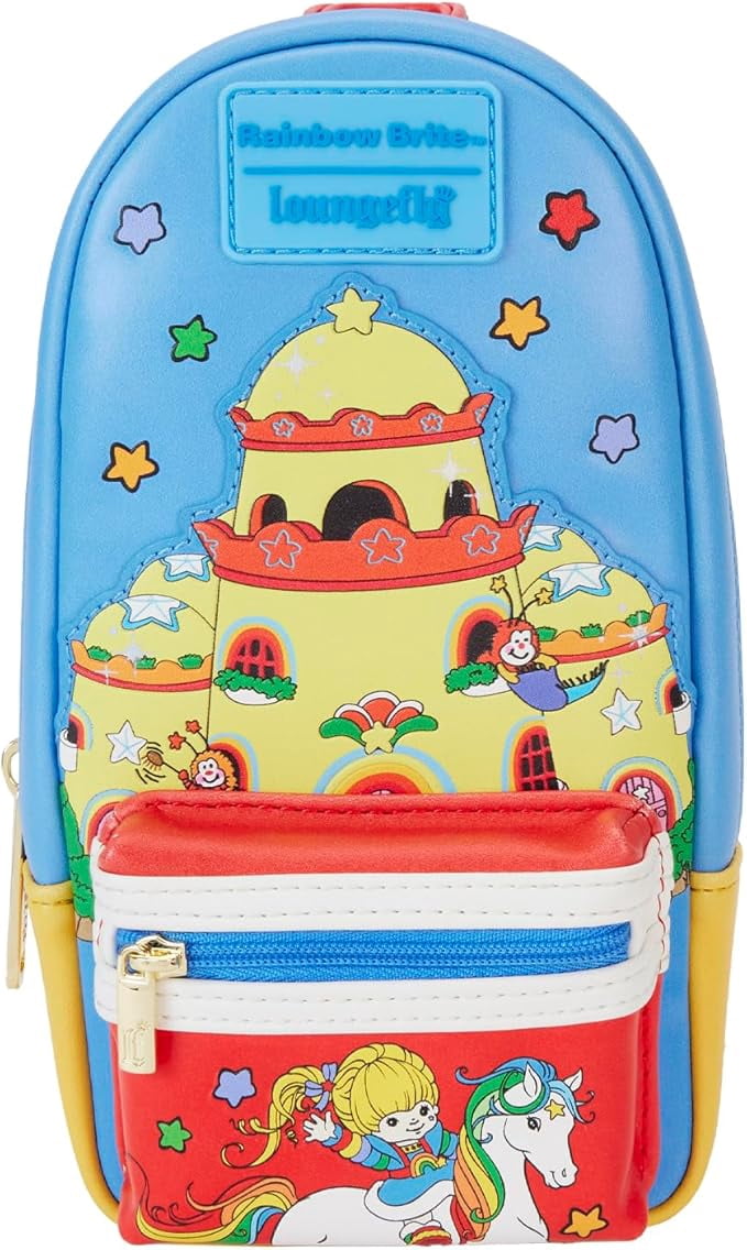 Loungefly Rainbow Brite Castle Mini Pencil Case