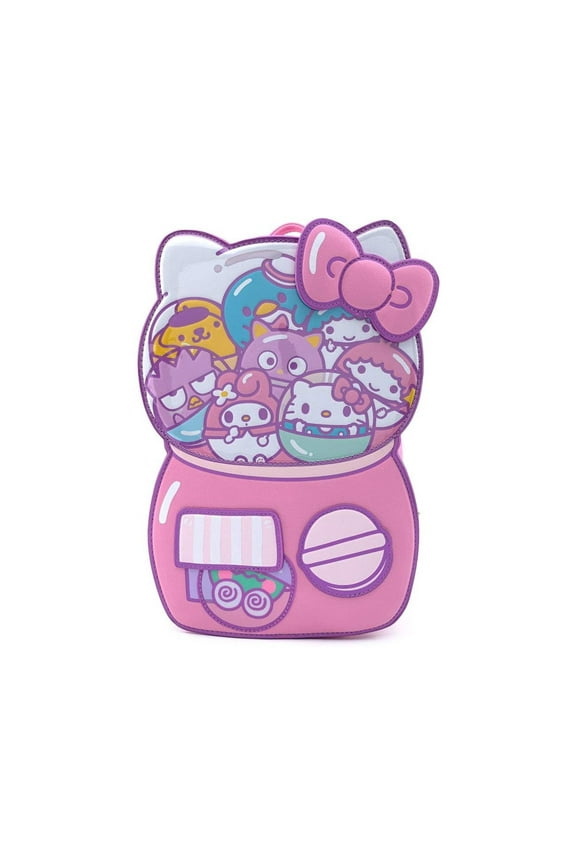 Sanrio Hello Kitty Kawaii Surprises Gumball Machine Mini Backpack