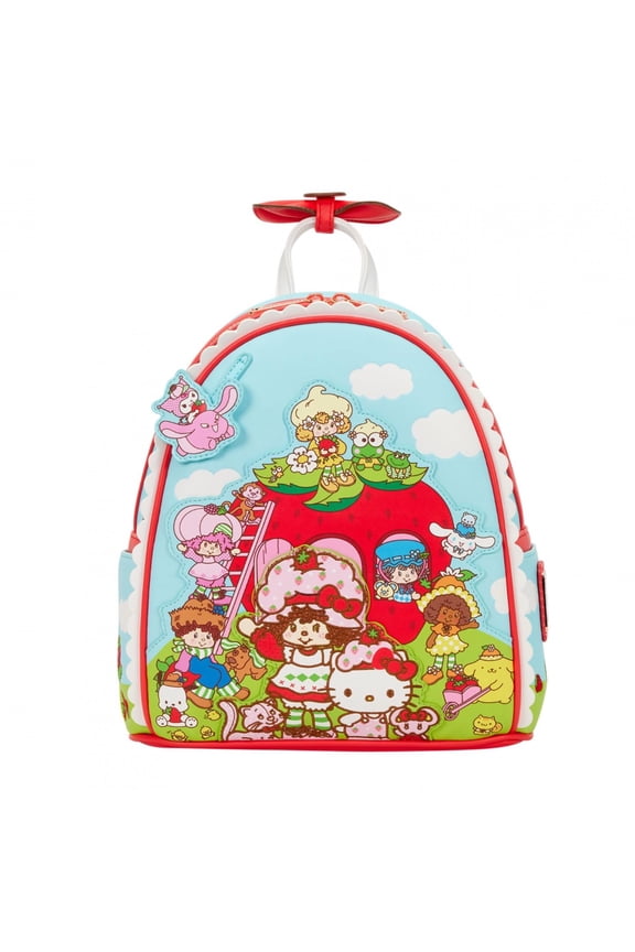 Loungefly Sanrio Hello Kitty & Strawberry Shortcake Mini Backpack