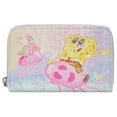 thumbnail image 1 of Loungefly: Spongebob Pastel Jellyfishing Zip Around Wallet, 1 of 4