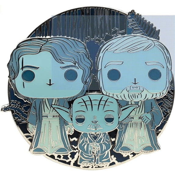 Loungefly: Star Wars - Force Ghosts 3" Enamel Collector's Pin, Exclusive, Limited to 1000