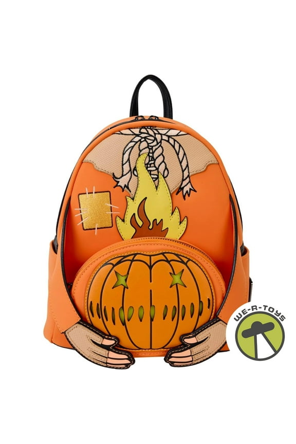 Flaming Head Sam Mini-Backpack Glows in the Dark Loungefly