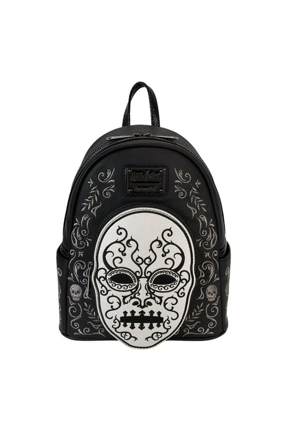 Loungefly Warner Brothers Harry Potter Death Eater Cosplay Mini Backpack