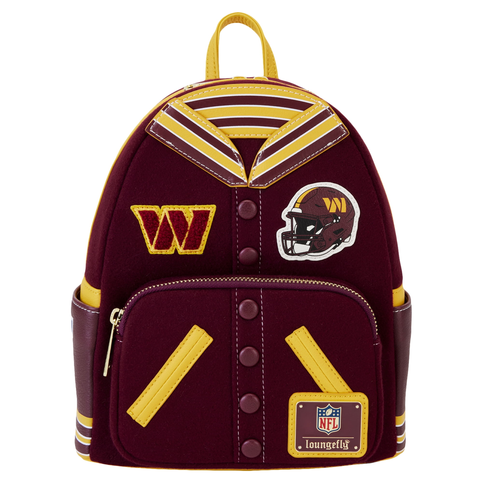 concept one accessories nfl offense mini backpack san diego chargers Mini-Rucksack Gr. 12-Inch, Schwarz Sport & Freizeit Made of materials that recycle 14 plastic water bottles per bag Loungefly Chicago Bears Varsity Mini